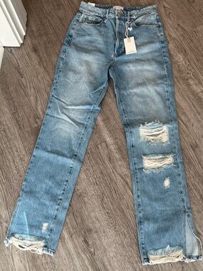 Good American Light Blue Vintage-Inspired Curvy Jeans